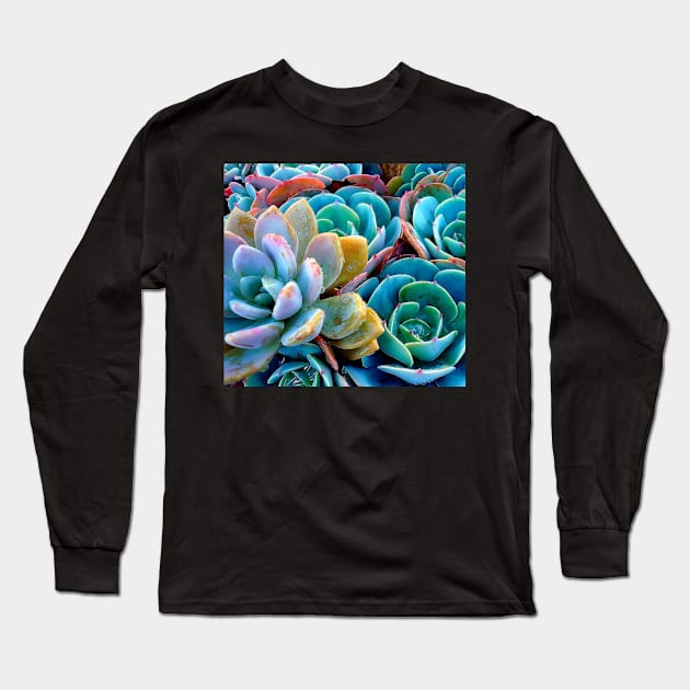 Cactus Long Sleeve T-Shirt by rozmcq